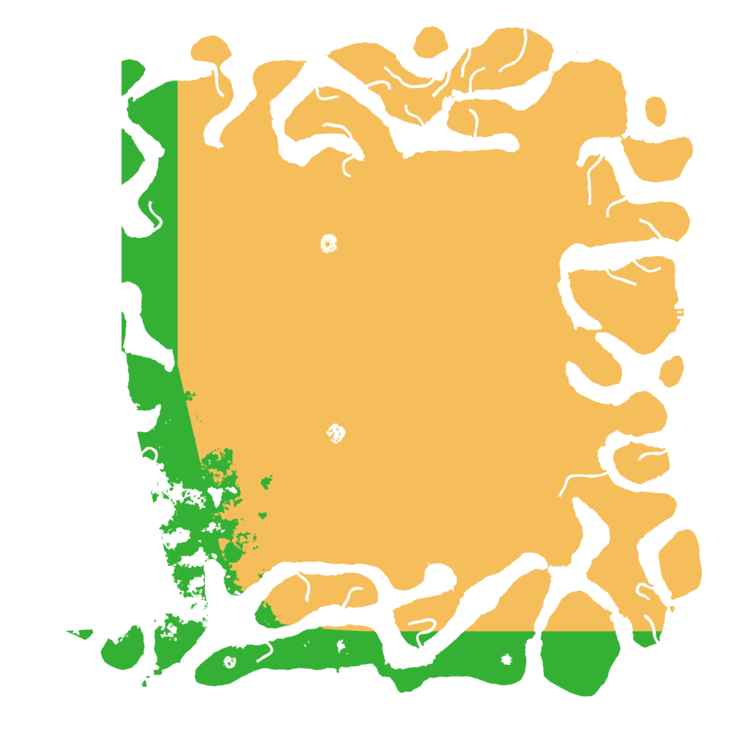 Biome Rust Map: Procedural Map, Size: 6000, Seed: 2146