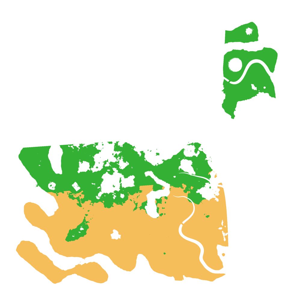 Biome Rust Map: Procedural Map, Size: 4000, Seed: 20210723