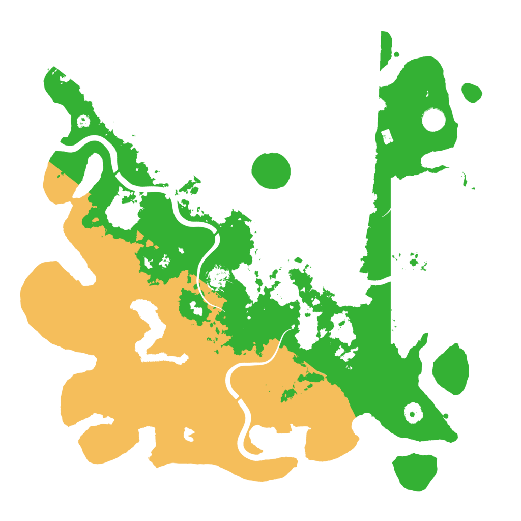 Biome Rust Map: Procedural Map, Size: 4000, Seed: 111907948