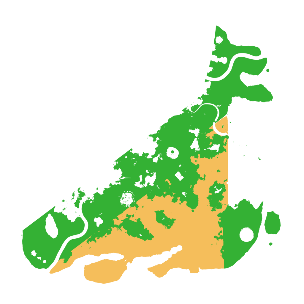 Biome Rust Map: Procedural Map, Size: 3850, Seed: 1211249794