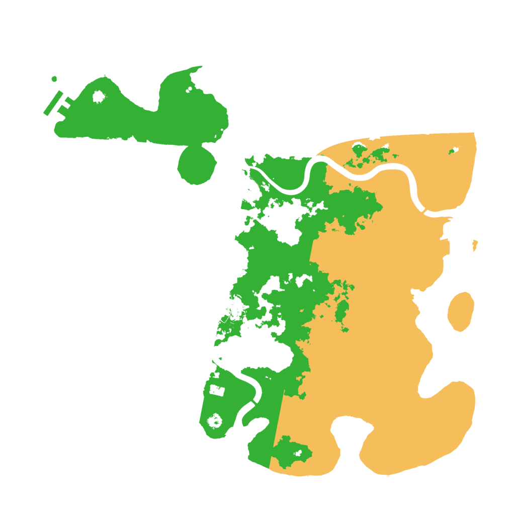 Biome Rust Map: Procedural Map, Size: 3750, Seed: 5214454