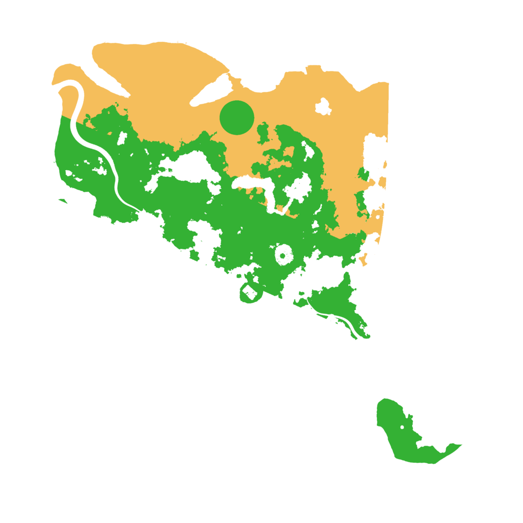 Biome Rust Map: Procedural Map, Size: 4000, Seed: 441403