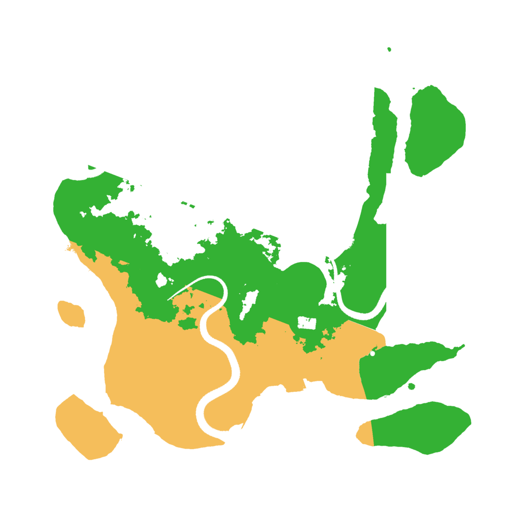 Biome Rust Map: Procedural Map, Size: 3000, Seed: 754212