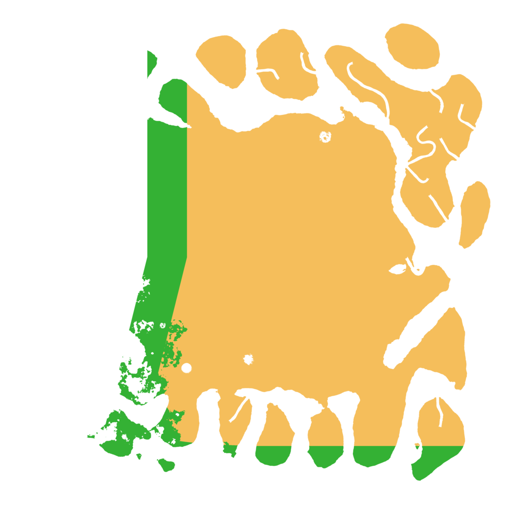 Biome Rust Map: Procedural Map, Size: 4500, Seed: 1446959006