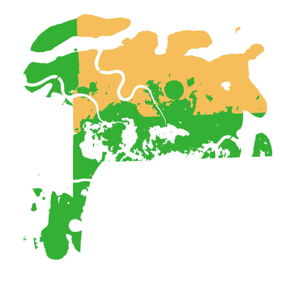 Biome Rust Map: Procedural Map, Size: 4000, Seed: 39852587