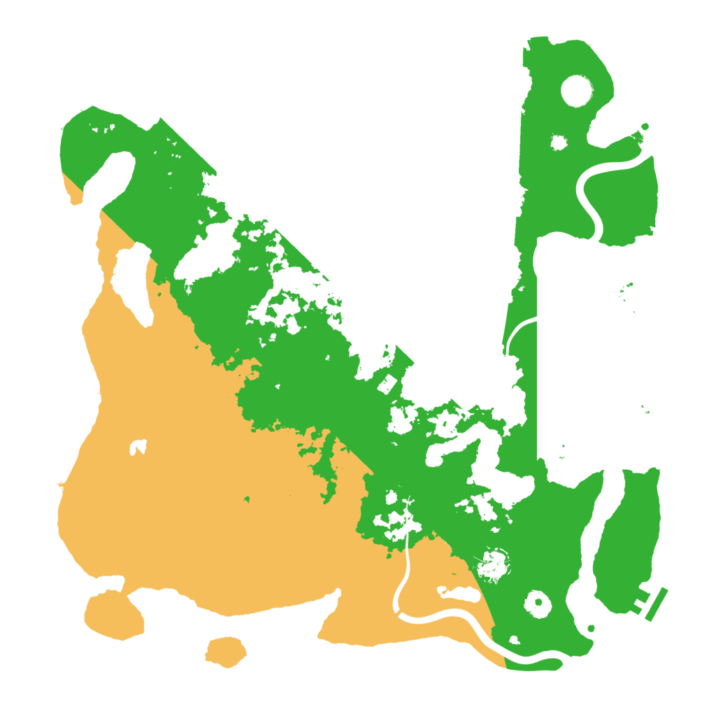 Biome Rust Map: Procedural Map, Size: 4000, Seed: 81673429