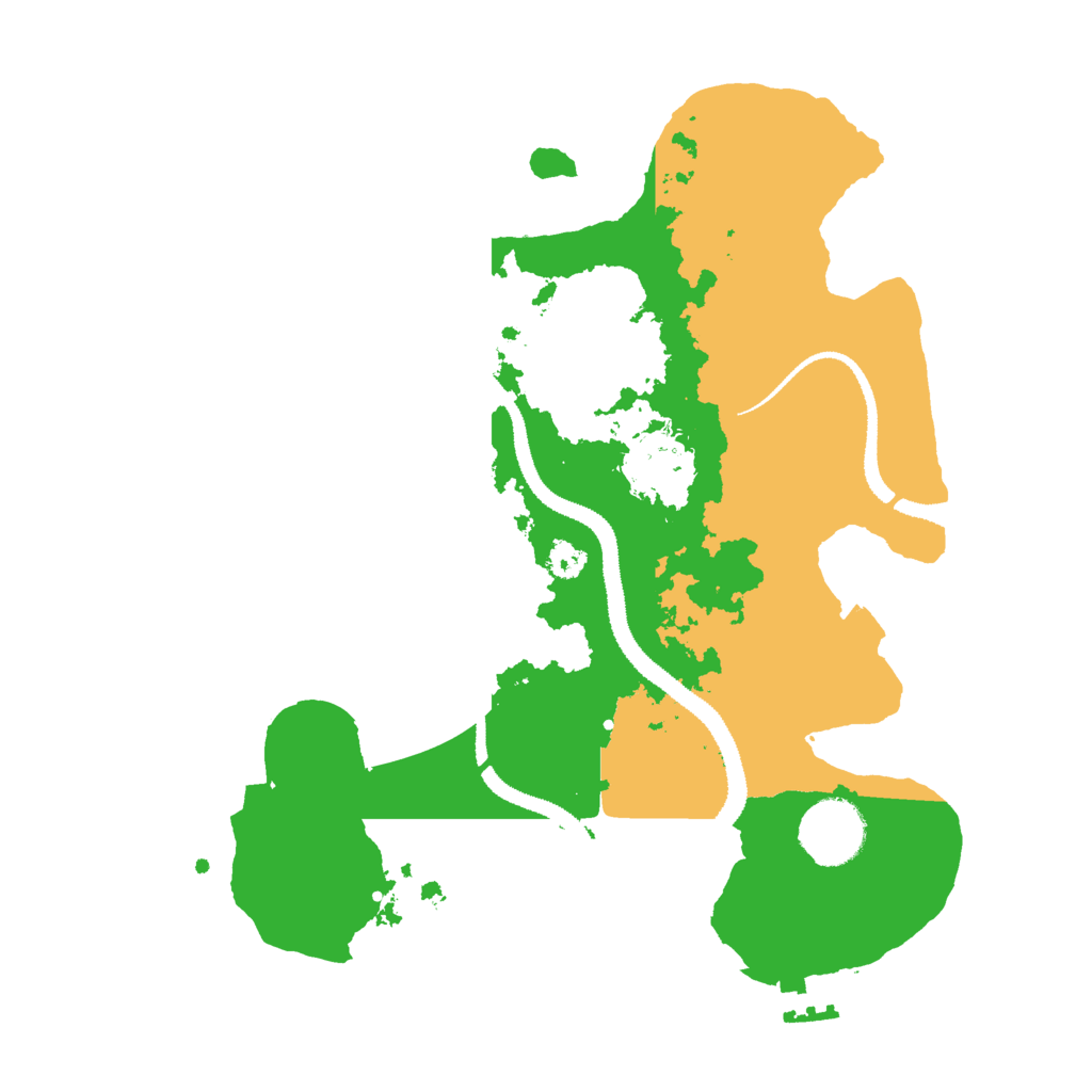 Biome Rust Map: Procedural Map, Size: 3000, Seed: 811342559