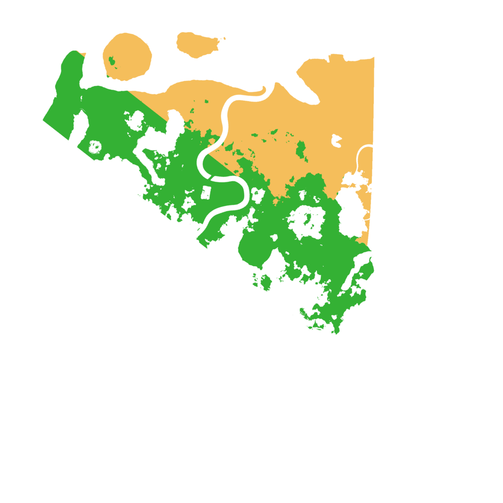 Biome Rust Map: Procedural Map, Size: 4000, Seed: 253356