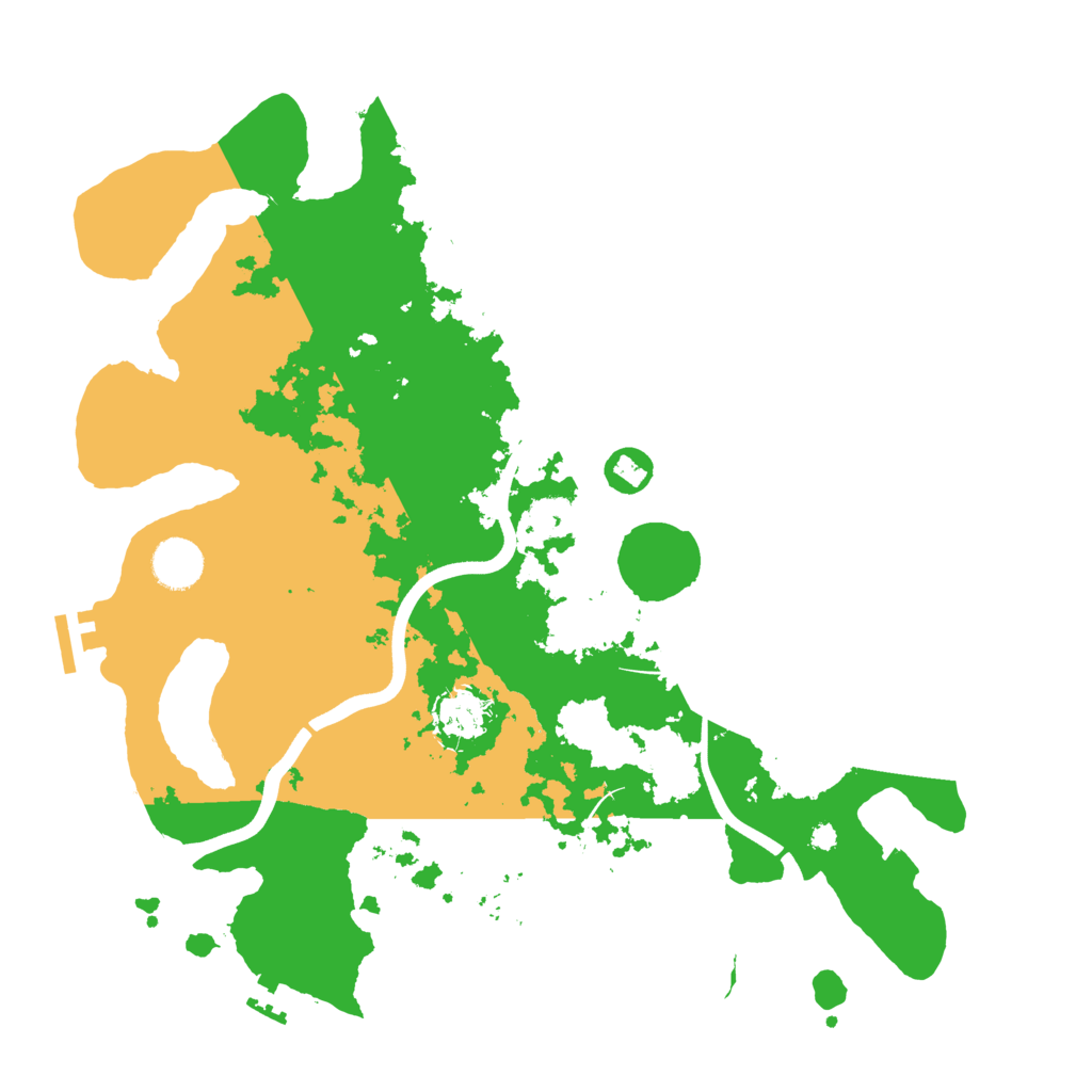 Biome Rust Map: Procedural Map, Size: 3750, Seed: 329107223