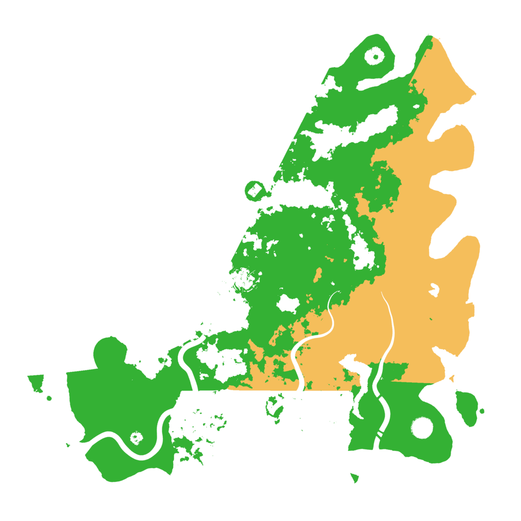 Biome Rust Map: Procedural Map, Size: 4250, Seed: 872629