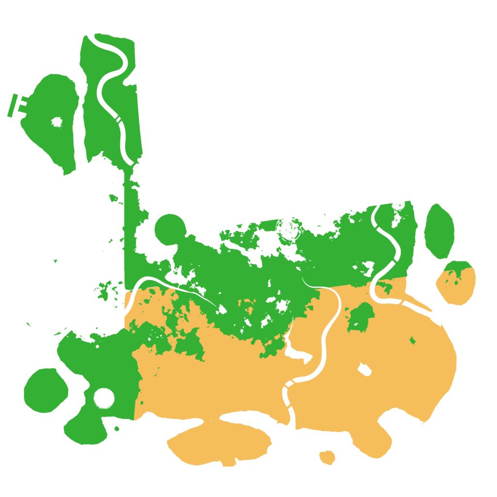 Biome Rust Map: Procedural Map, Size: 4250, Seed: 728823
