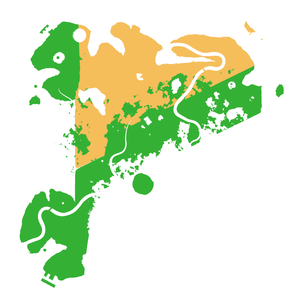 Biome Rust Map: Procedural Map, Size: 4000, Seed: 475253