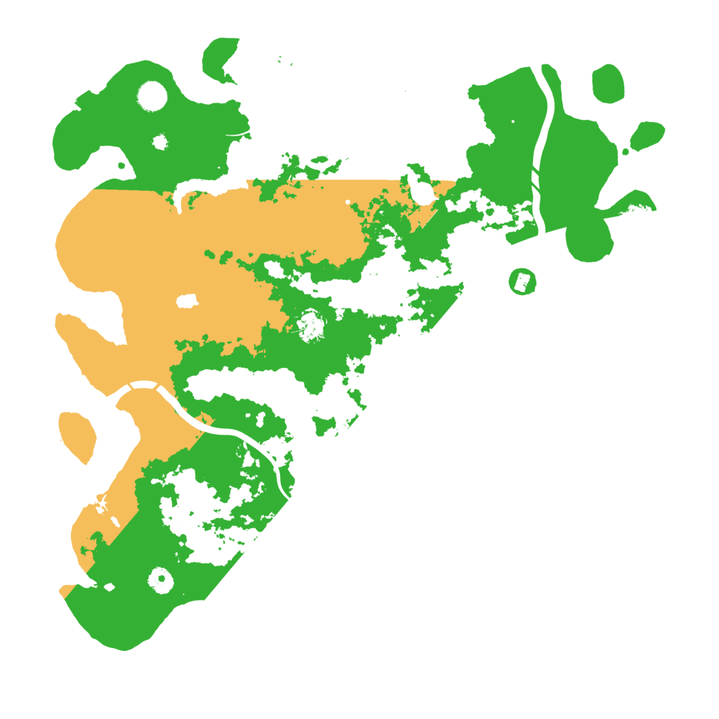Biome Rust Map: Procedural Map, Size: 4250, Seed: 521338