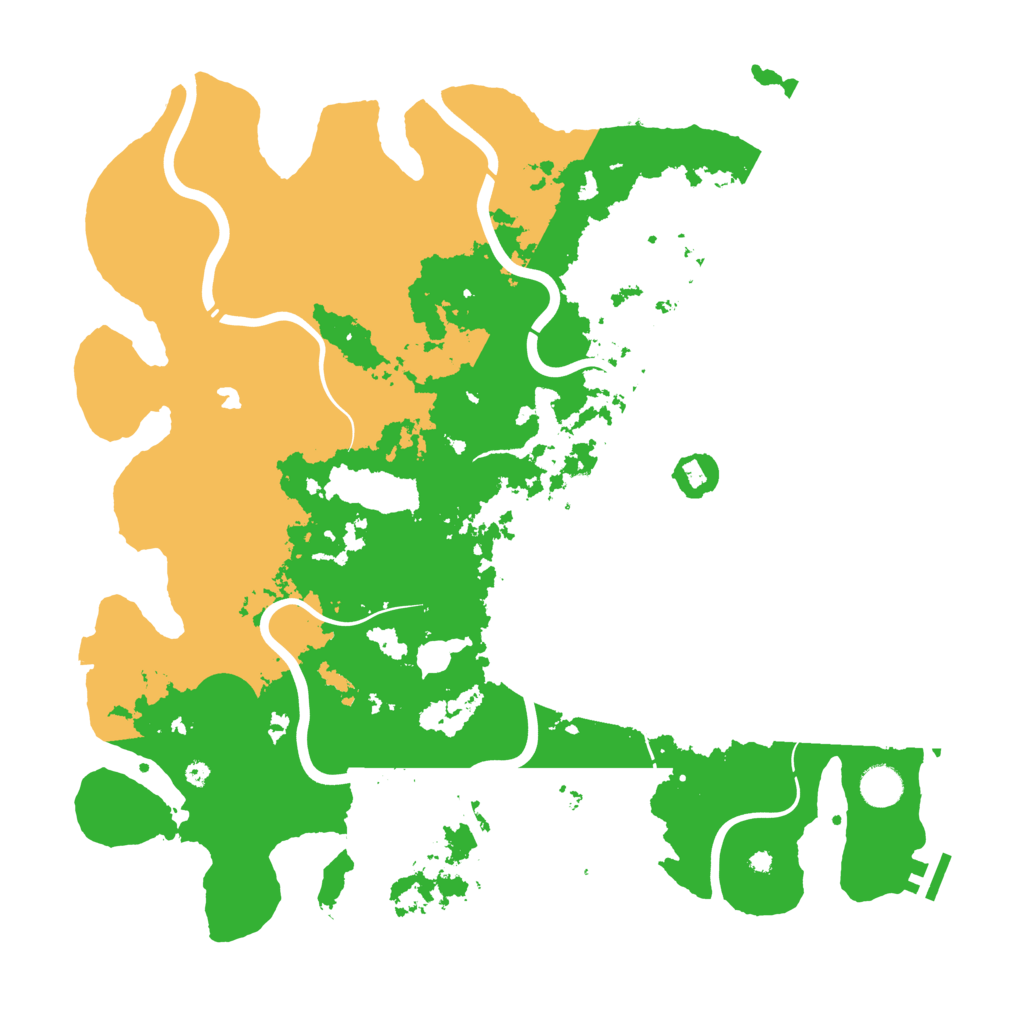 Biome Rust Map: Procedural Map, Size: 4250, Seed: 141904
