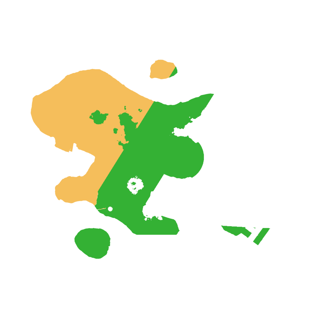 Biome Rust Map: Procedural Map, Size: 2000, Seed: 1594379848