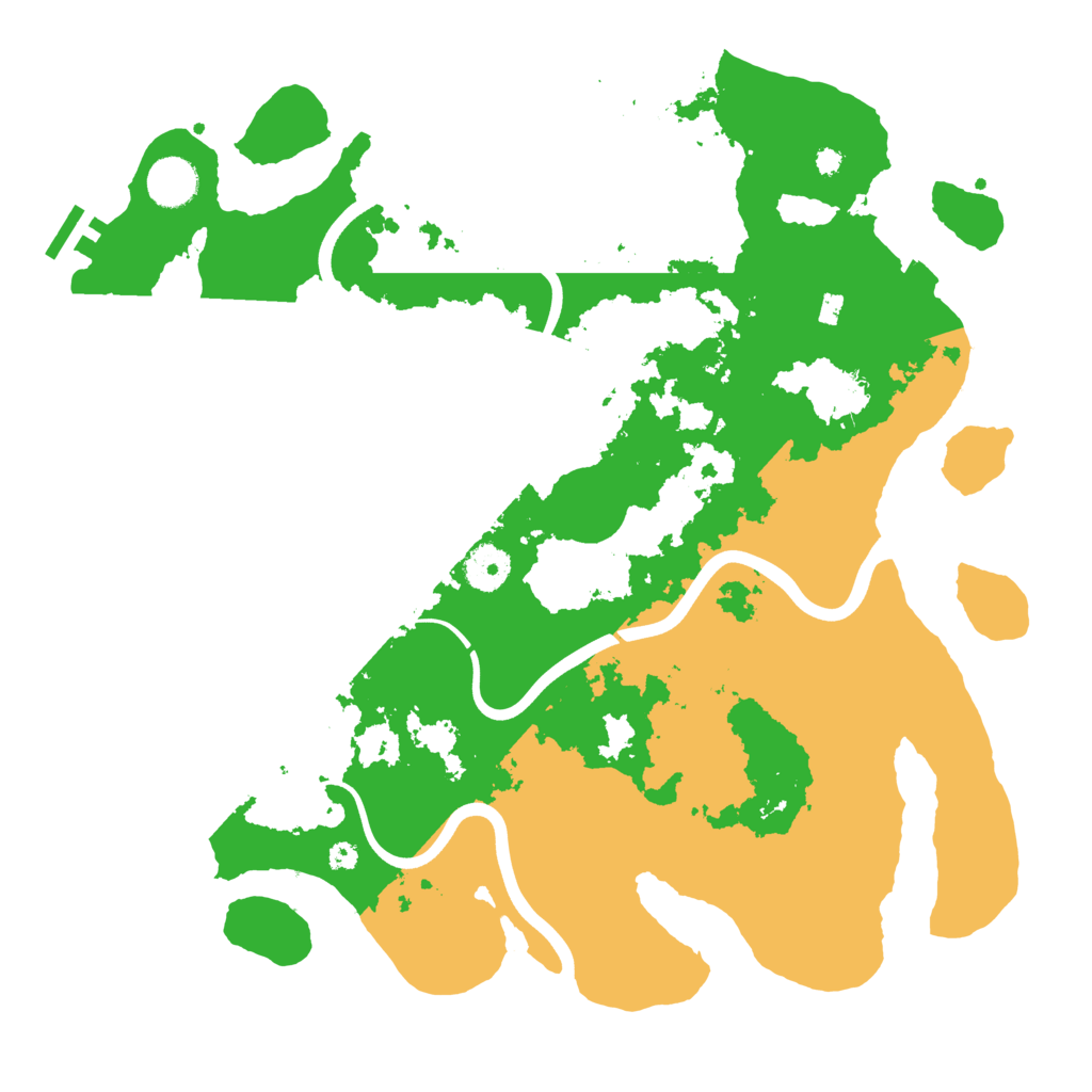 Biome Rust Map: Procedural Map, Size: 3802, Seed: 2