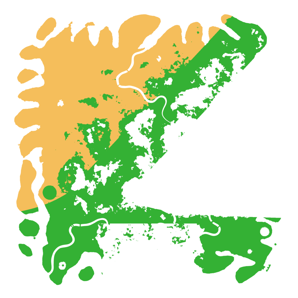 Biome Rust Map: Procedural Map, Size: 5750, Seed: 11234