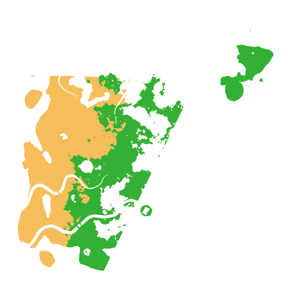 Biome Rust Map: Procedural Map, Size: 4250, Seed: 296396