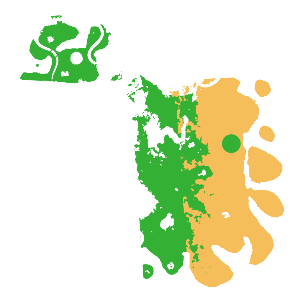 Biome Rust Map: Procedural Map, Size: 4250, Seed: 692468