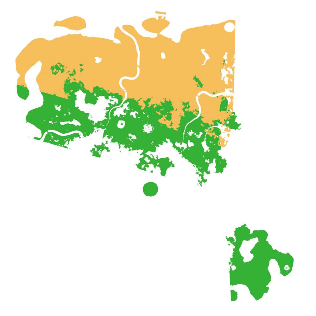 Biome Rust Map: Procedural Map, Size: 5877, Seed: 2147483647