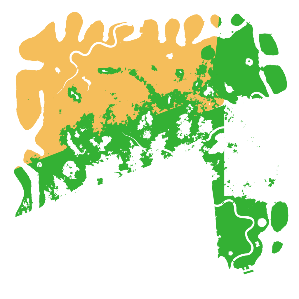 Biome Rust Map: Procedural Map, Size: 5998, Seed: 123124356