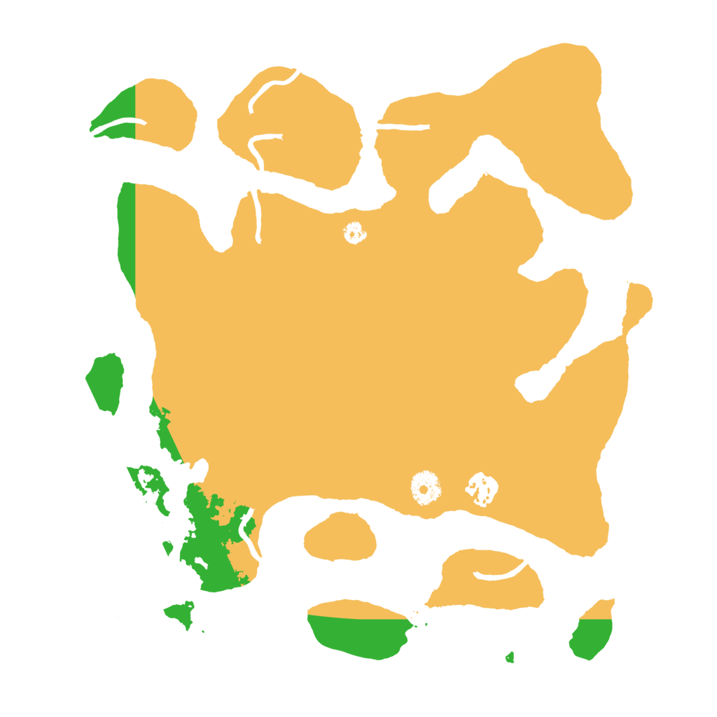 Biome Rust Map: Procedural Map, Size: 3400, Seed: 1298080041