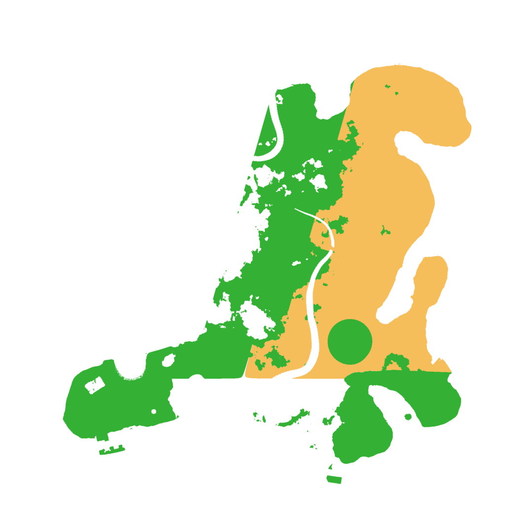 Biome Rust Map: Procedural Map, Size: 3000, Seed: 213434