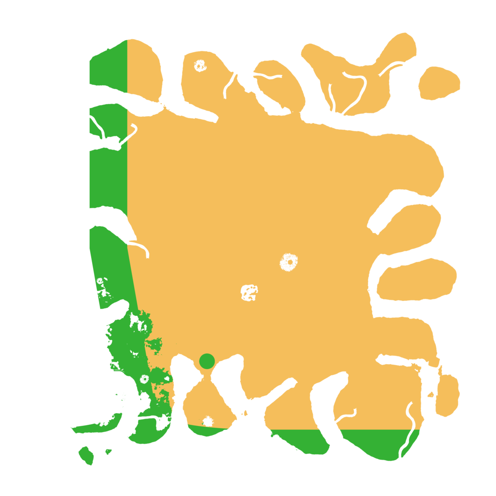 Biome Rust Map: Procedural Map, Size: 4200, Seed: 68929808