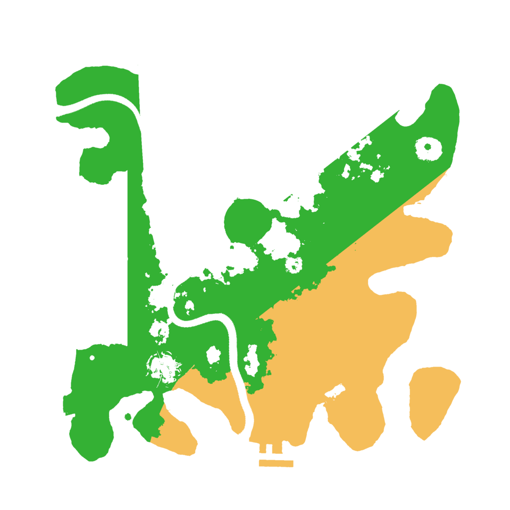 Biome Rust Map: Procedural Map, Size: 3000, Seed: 1830667049
