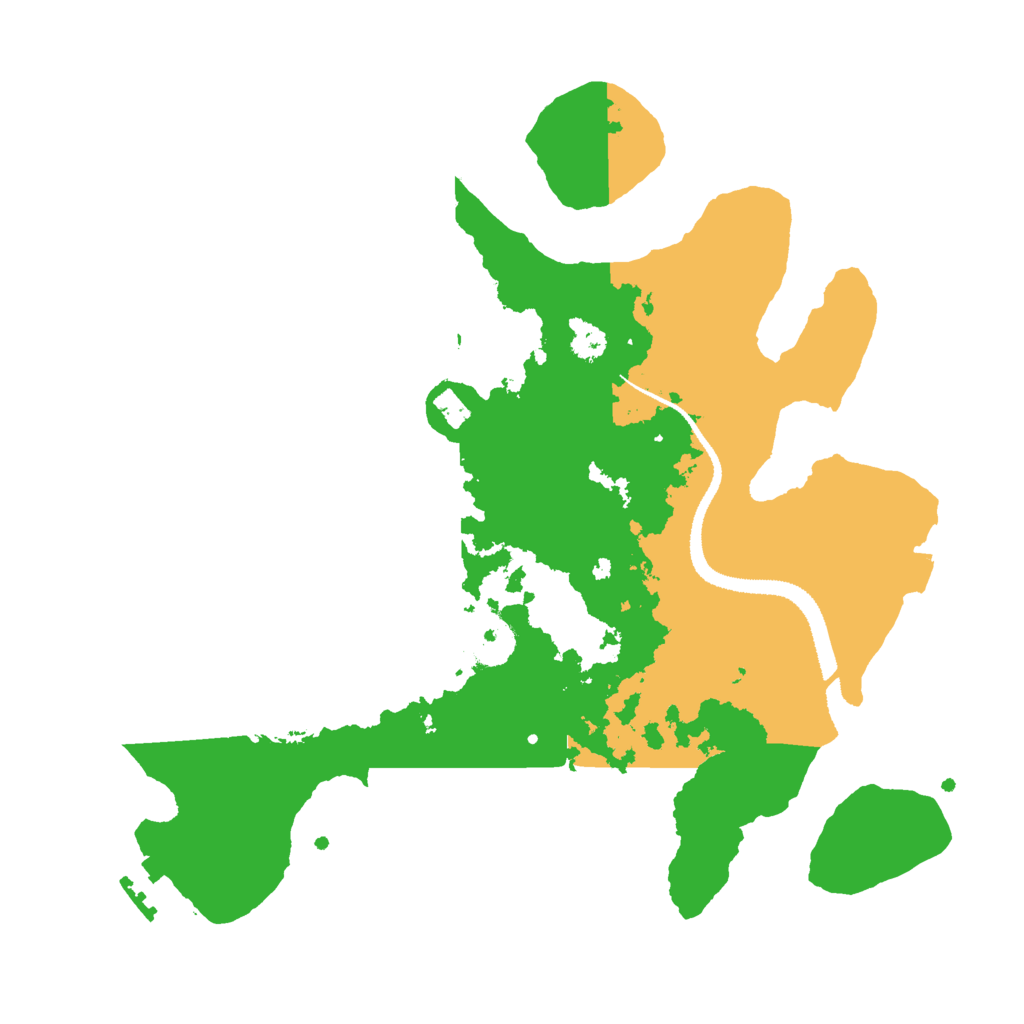 Biome Rust Map: Procedural Map, Size: 3000, Seed: 1756527120