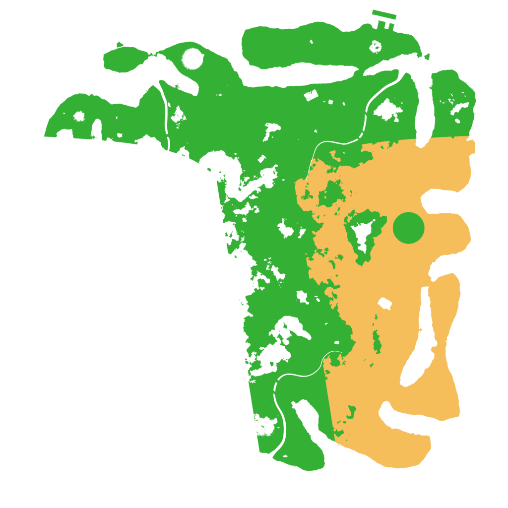 Biome Rust Map: Procedural Map, Size: 4250, Seed: 322107