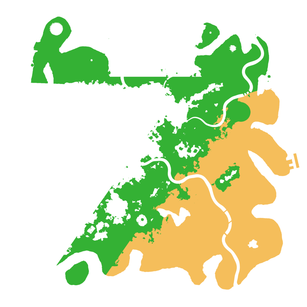 Biome Rust Map: Procedural Map, Size: 4250, Seed: 379178