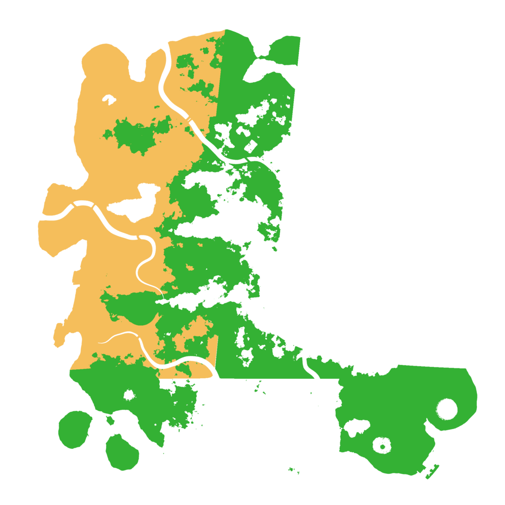 Biome Rust Map: Procedural Map, Size: 4250, Seed: 163849