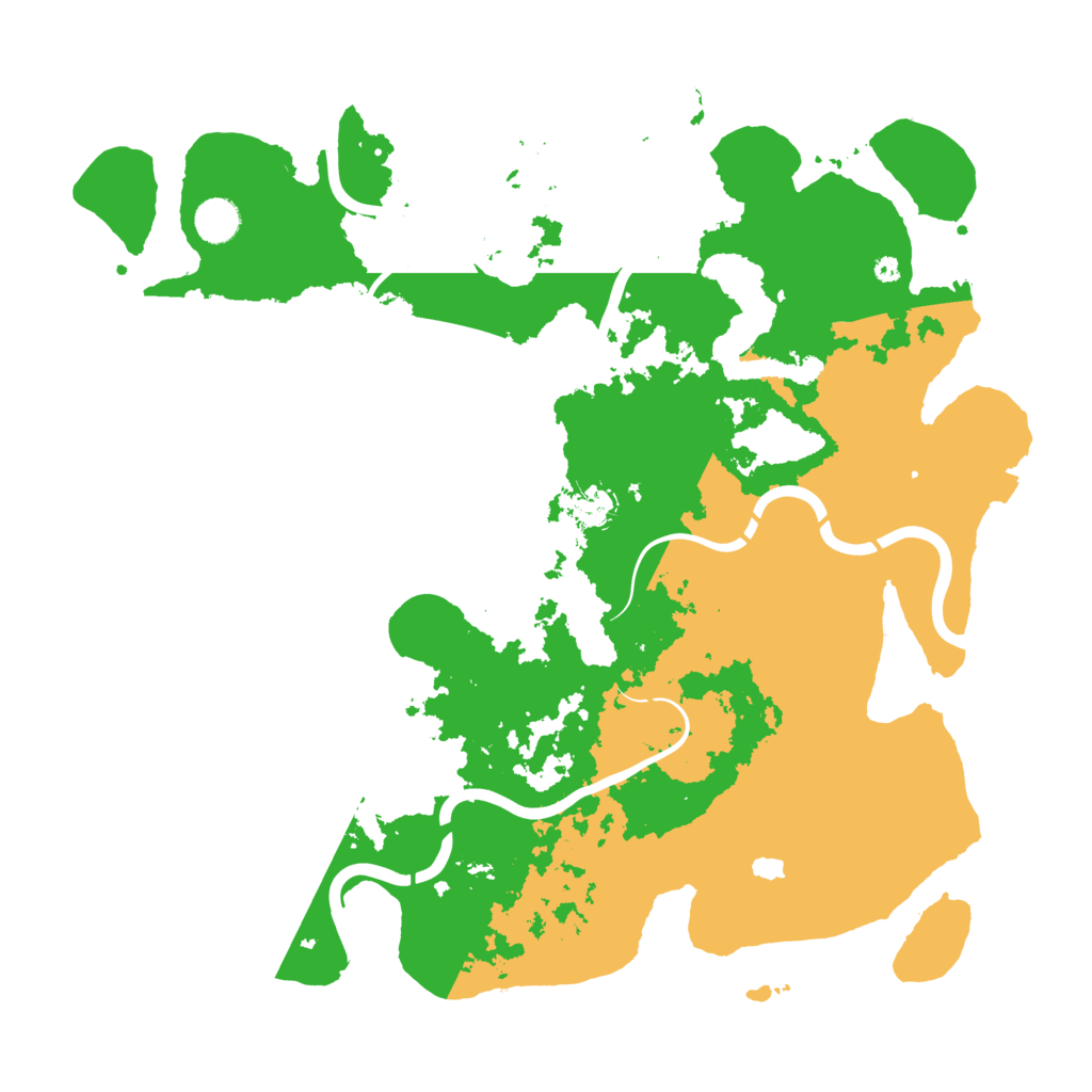 Biome Rust Map: Procedural Map, Size: 4250, Seed: 267153