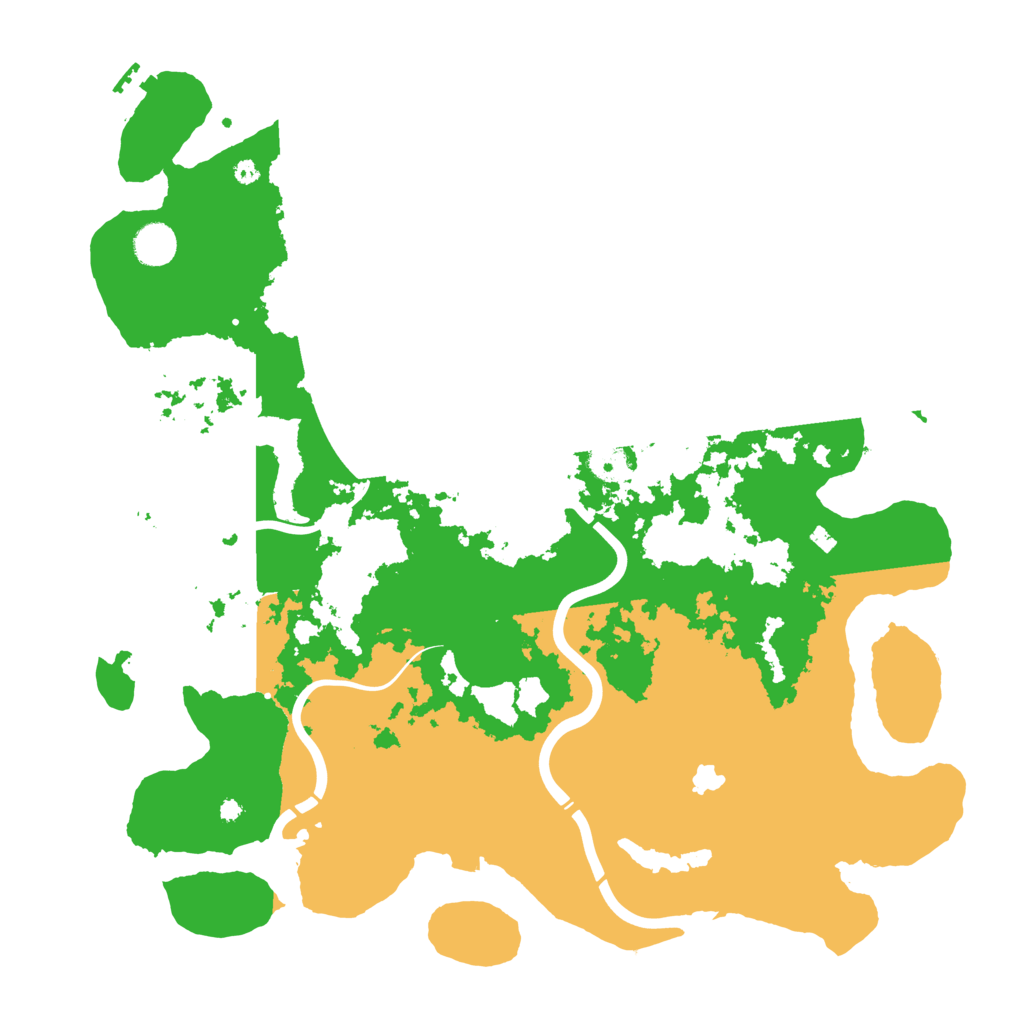 Biome Rust Map: Procedural Map, Size: 4250, Seed: 336090