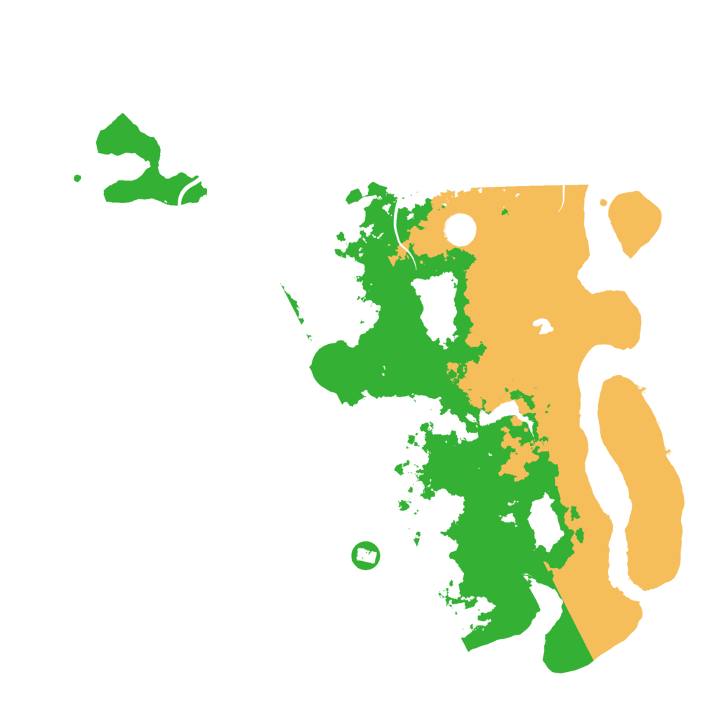 Biome Rust Map: Procedural Map, Size: 4000, Seed: 39852887