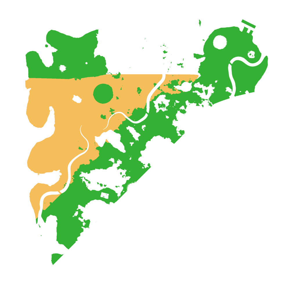 Biome Rust Map: Procedural Map, Size: 4000, Seed: 360004