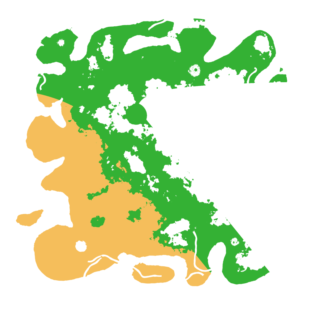 Biome Rust Map: Procedural Map, Size: 4100, Seed: 1337