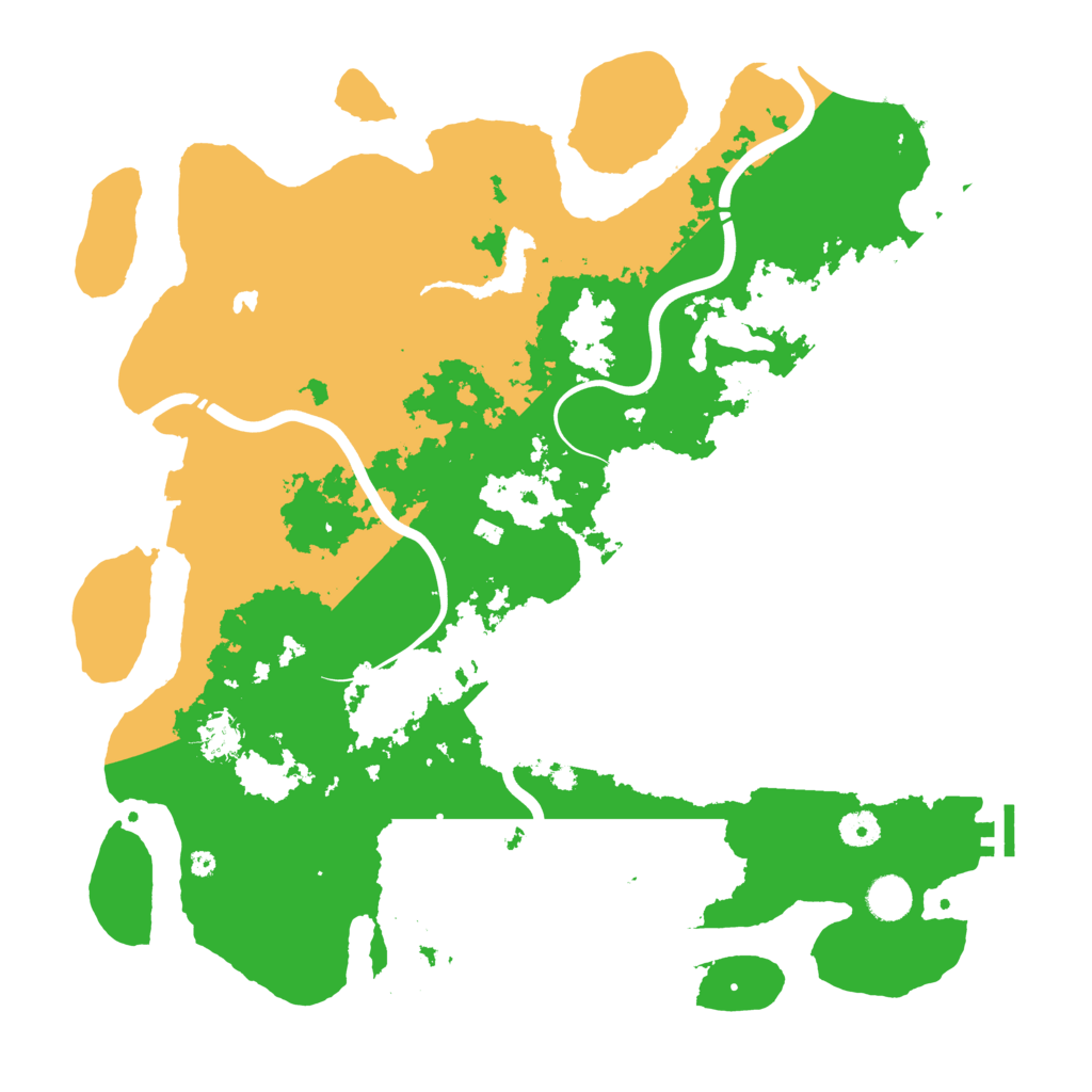 Biome Rust Map: Procedural Map, Size: 4250, Seed: 655659