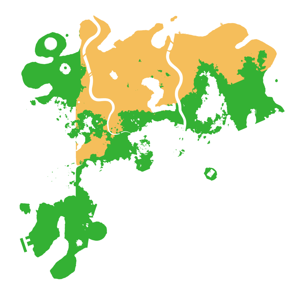 Biome Rust Map: Procedural Map, Size: 4250, Seed: 669725