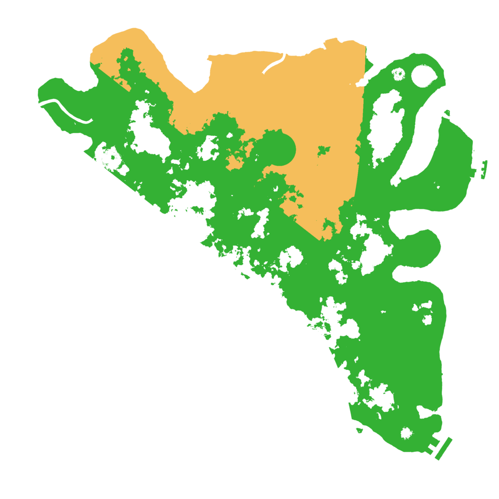 Biome Rust Map: Procedural Map, Size: 4000, Seed: 652943