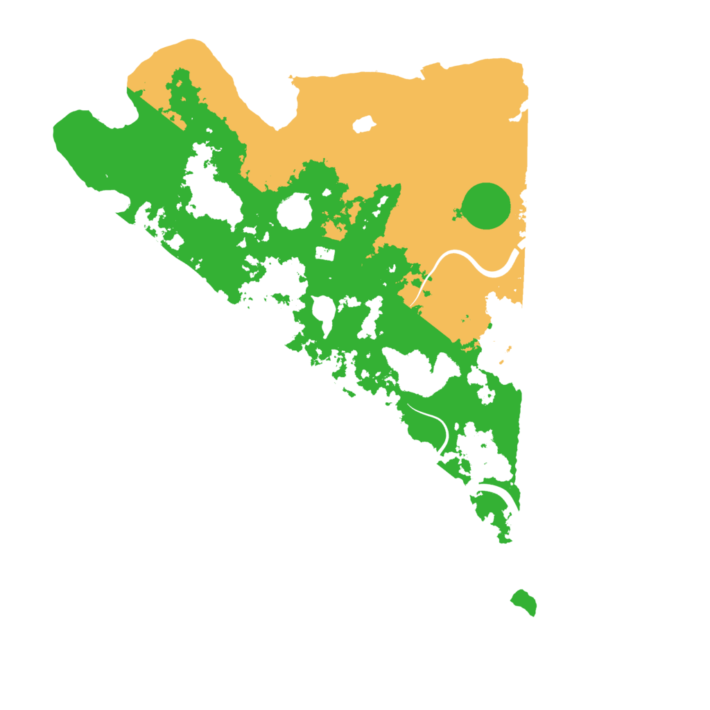Biome Rust Map: Procedural Map, Size: 4000, Seed: 652943