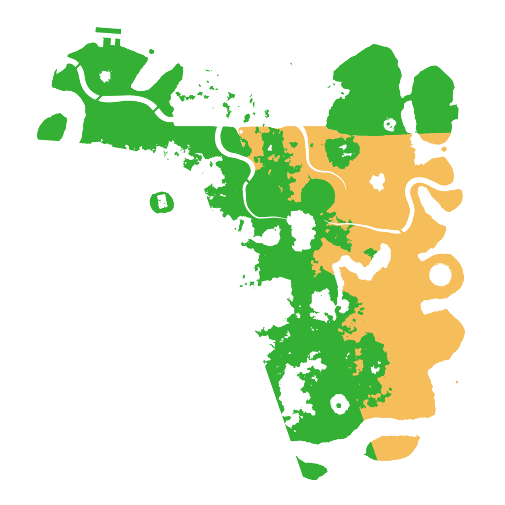 Biome Rust Map: Procedural Map, Size: 4000, Seed: 2136074835