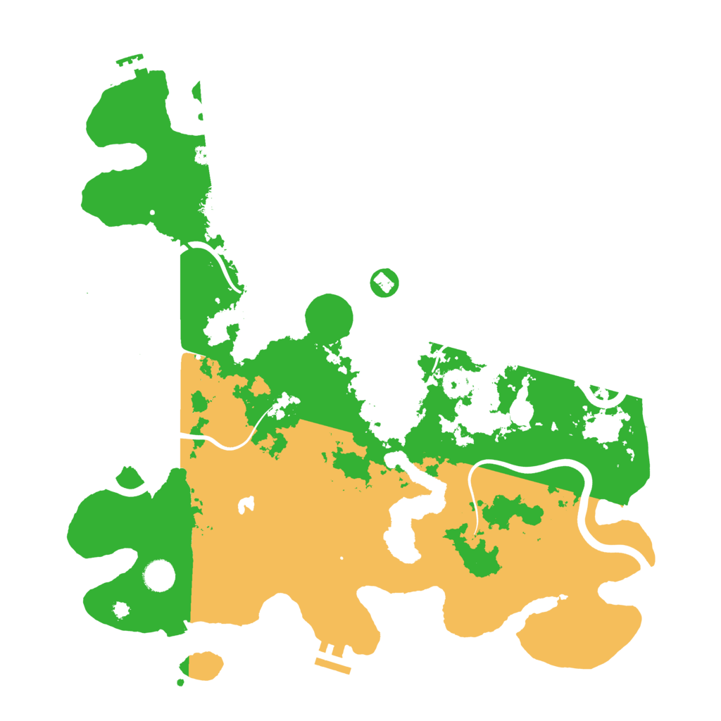 Biome Rust Map: Procedural Map, Size: 4000, Seed: 357571