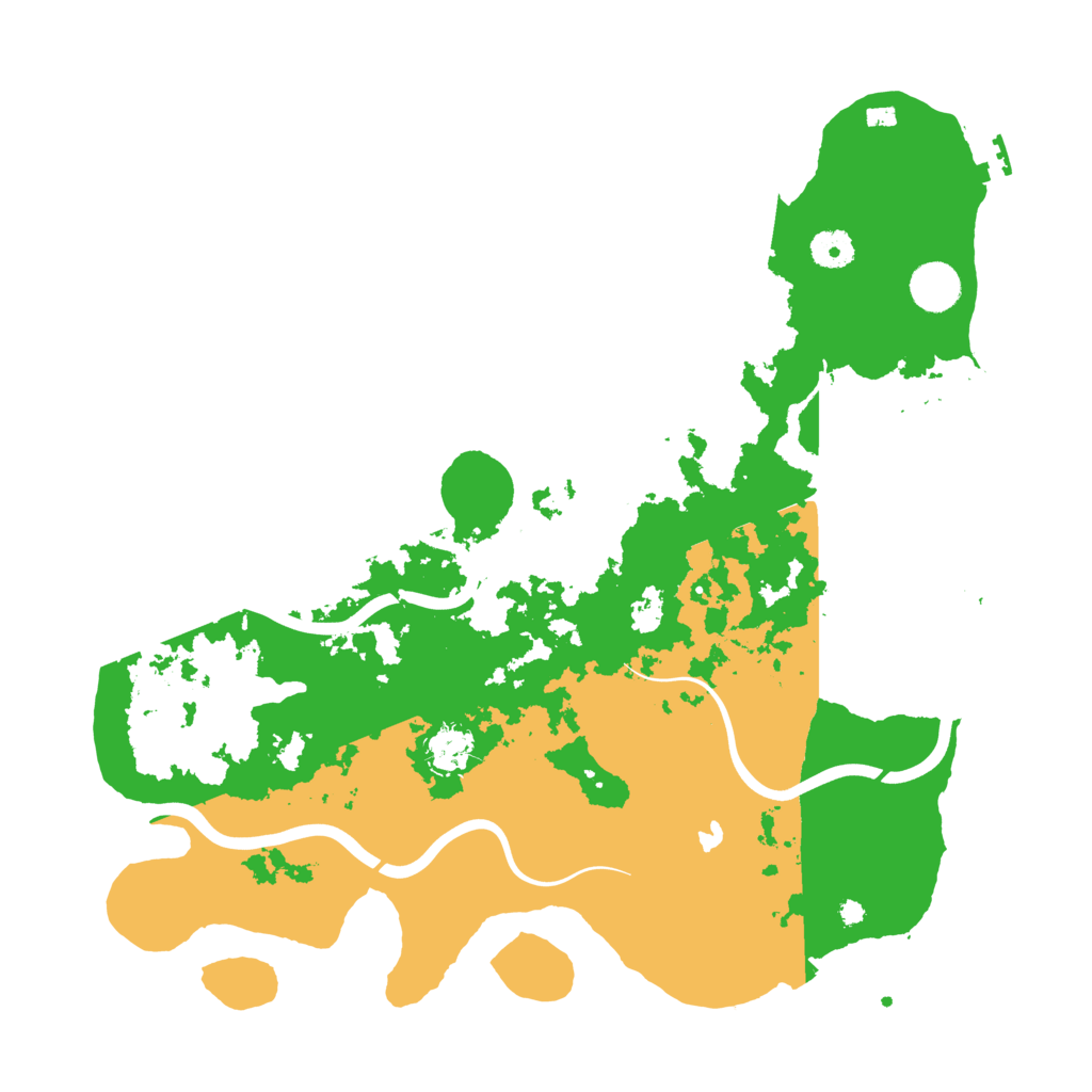 Biome Rust Map: Procedural Map, Size: 4000, Seed: 553327306