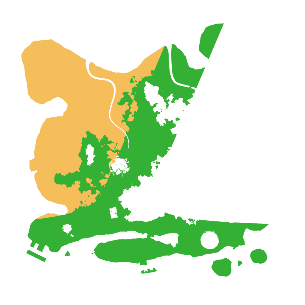 Biome Rust Map: Procedural Map, Size: 3000, Seed: 50530