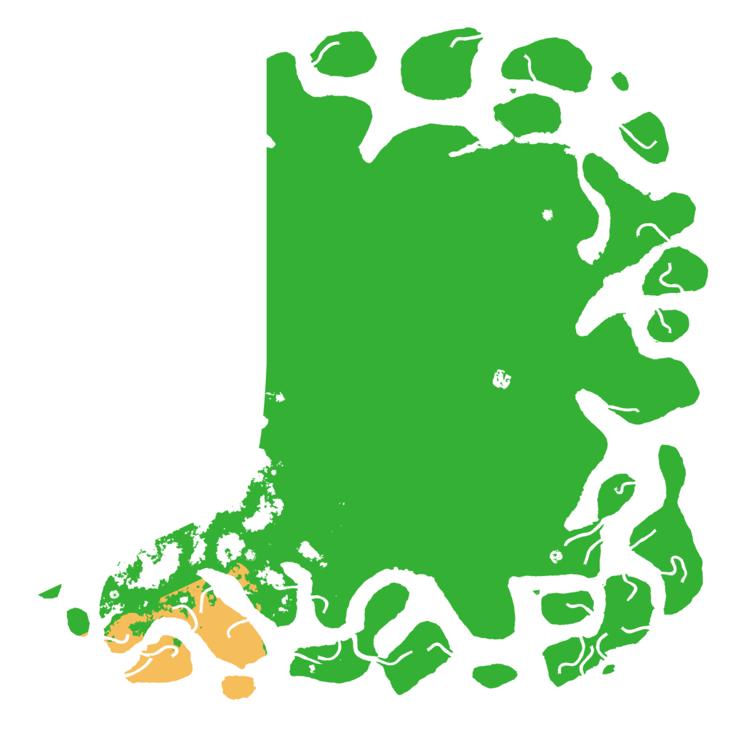 Biome Rust Map: Procedural Map, Size: 6000, Seed: 70453454