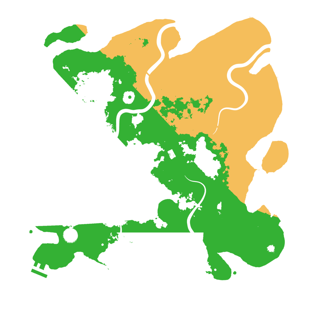Biome Rust Map: Procedural Map, Size: 3750, Seed: 468923378