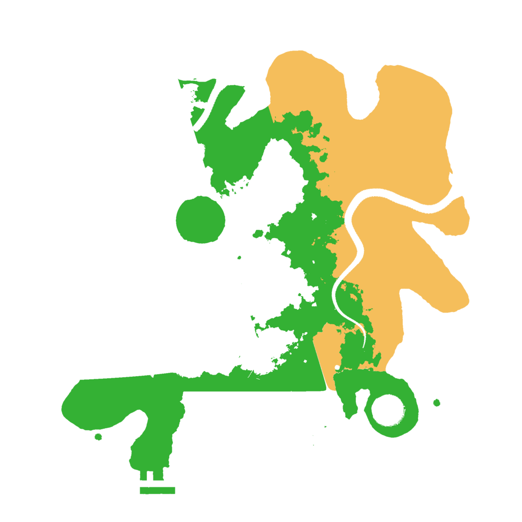 Biome Rust Map: Procedural Map, Size: 3000, Seed: 1794047890