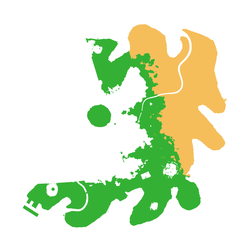 Biome Rust Map: Procedural Map, Size: 3000, Seed: 1794047890